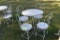 Ice Cream Parlor Style Table and (4) Chairs