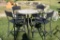 Patio Pub Table and (4) Wicker Stools