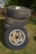 (5) P255x70R15 Tires on 5 Bolt Rims