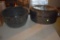 Speckled Metal Roaster Pons and (1) Pot