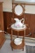 Vintage Wash Stand with Pitcher and Basin: 54