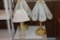 (3) Tabletop Lamps
