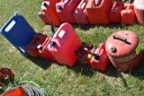 Assortment of Gas Cans