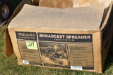 Agri-Fab Model 125 Pull Type Broadcast Spreader, New in Box