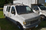 1992 Ford Work Van, V8, Auto, Shelving, Sells with Contents, Non Running, No Title