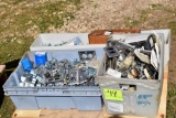 Large Assortment of Assorted Brackets, Outlet Covers, Screws, and More