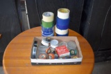 Large Assortment of Electrical Tape. Painters Tape
