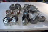 Assortment of Heavy Caster Wheels