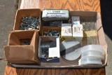 Assorted Screws, Bolts, Washers, Nuts, S Hooks