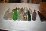 Assorted Glass Bottles Including Barclay's Gold Label Straight Bourbon Whiskey, Times Square 90
