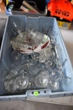 Assorted Wine Glasses, Glassware Cups, Mixing Bowl