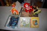 Fischer Price Play School House, Stuffed Animals, Children's Books: Where's Waldo, Dr. Seuss, The