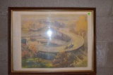Hastings Spiral Bridge framed Print: 26