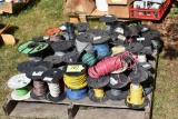 Pallet Containing Large Assortment of Various Size Wire