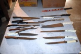 Assorted Kitchen Knives