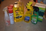 Assorted Car Cleaning Supplies