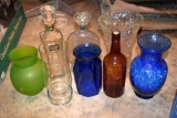 Assorted Glass Vases and Jars