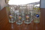 Glass Serving Pitchers, Assorted Vases