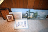 Assorted Paintings and Prints