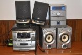 (2) Stereo Systems with (2) Speakers Each