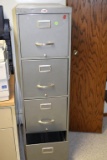 Wesco 4 Drawer Stand Up Metal Filing Cabinet: 25