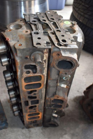 Pair Of GM/Pontiac Cast V8 Heads, used