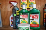 Turtle Wax, glass cleaner, tire cleaner