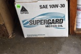 Case Of Citgo Supergard SAE 10W30 Motor Oil, 12 quarts total