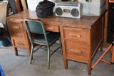 Tiger Oak Desk