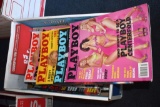 Assorted Playboy & Hustler Magazines