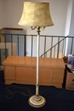 Vintage Metal Base Floor Lamp