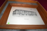 Coffman Building Print, framed