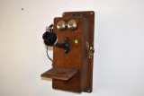 Stromberg & Carlson Oak Wall Phone