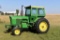 John Deere 4020 Diesel Tractor, Synchro Transmission, 7935 Hours, 18.4x34 Tires at 90%, 1 Hyd., 3