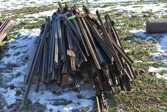 Large Assortment of Fence Posts