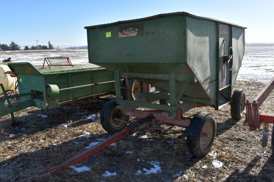 Dakon 150 Bushel Gravity Box with Electric 6 Ton Running Gear
