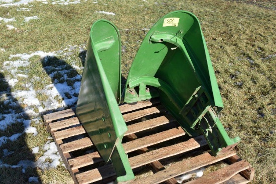 Set of John Deere 20 Series Fenders