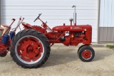 Farmall Super C Tractor, NF, Fast Hitch, Clam Shell Fenders, 11.2x36 Tires, 2nd Owner, Front and