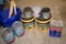 QuickCrete Anchoring Cement, Floor Patch, Painting Bucket, Mixing Stick