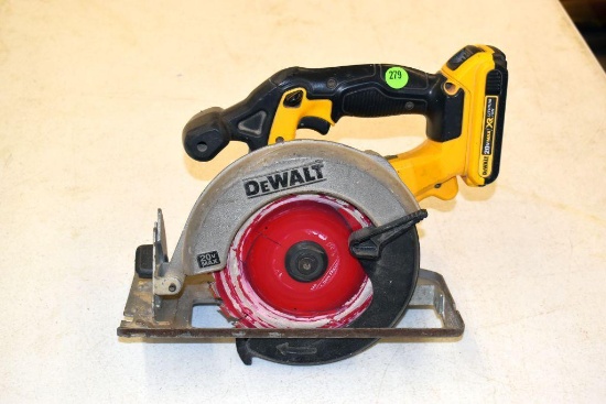 DeWalt 20VCircular Saw with Battery