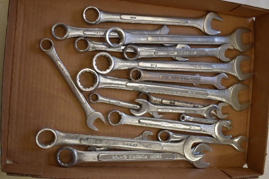 Assorted Box End Open End Wrenches