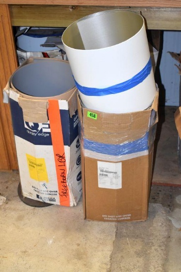 Several Rolls of Aluminum and Steel Trim Coil/Coil Stock