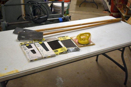 Suction Cup, Sanding Screens, Drywall Sanding Poles