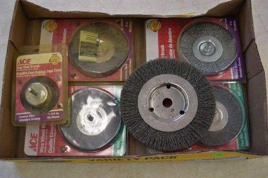 Assortment of Wire Reel Brushes