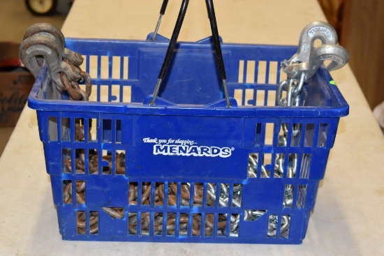 Basket Containing 2 Log Chains: Each Side has Ends