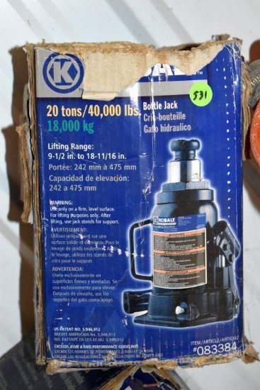 Kobalt 20 Ton Bottle Jack