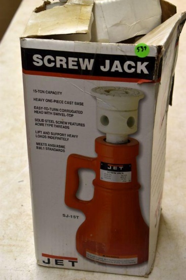 JET 15 Ton Screw Jack