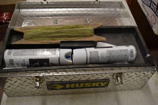 Husky Tool Box with Contents