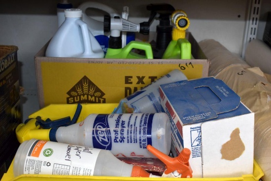 Painters Plastic, Painter's Paper, Zipwall Zippers, Spray Bottles, House Wash, Deck Wash and More