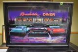 Roadside Diner Lighted Wall Decoration